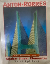 Image of Aljabar Linear Elementer