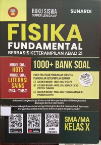 Image of Fisika Fundamental Berbasis keterampilan Abad 21 SMA/MA Kelas X