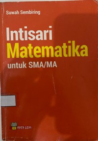 Image of Intisari Matematika untuk SMA/MA
