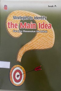 Image of Strategies to Indentify the Main Idea
